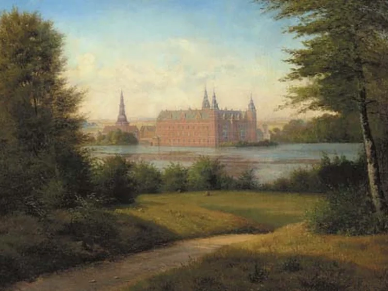 1839-Christian Bernard Severin Berthelsen - Castello di Frederiksborg